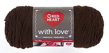 Load image into Gallery viewer, Red Heart With Love Yarn, Chocolate
