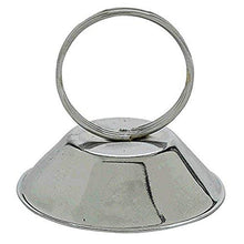 Load image into Gallery viewer, Amscan Placecard Holder | Silver| 3.25 | 1 piece | Party Supply
