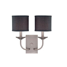 Load image into Gallery viewer, Millennium 3112-BPW Two Light Wall Sconce, Pwt, Nckl, B/S, Slvr
