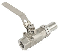 Bayou Classic 800-775 Stainless Steel Brew Spigot with 1/2-Inch FNPT/Bulkhead Fittings/Threaded Connector for Filter Screen