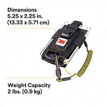 Load image into Gallery viewer, 3M DBI-SALA Fall Protection For Tools,1500089,Adj Radio Holster Combo w/Clip2Loop Coil and Micro D-Ring, Size To Any Portable Radio/Small Device,Mount To Harness/Belt
