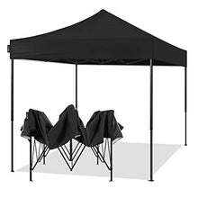 Load image into Gallery viewer, AMERICAN PHOENIX 10x10 Pop up Tent Ez Instant Canopy Commercial Outdoor Party Canopy Shelter (Black)
