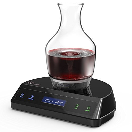 HUMBEE Chef My Sommelier Electric Wine Aerating Decanter, Black -