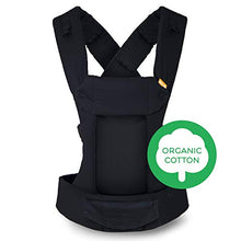 Load image into Gallery viewer, Beco Gemini Baby Carrier - Organic Metro Black, Sleek and Simple 5-in-1 All Position Backpack Style Sling for Holding Babies, Infants and Child from 7-35 lbs Certified Ergonomic
