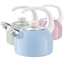 Load image into Gallery viewer, Riess 0543-015 Classic-Household Articles Pastel Water Kettle with Whistle 18 Multi Colour, Color
