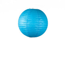 Load image into Gallery viewer, LinenTablecloth Royal Blue Paper Lantern, 12-Inch
