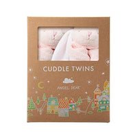 Angel Dear Cuddle Twins Blankie, New Pink Bunny