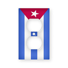 Load image into Gallery viewer, Cuba Flag - Decor Single Switch Plate Cover Metal
