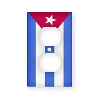 Cuba Flag - Decor Single Switch Plate Cover Metal