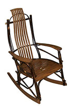 Load image into Gallery viewer, A &amp; L Furniture Co. Amish Bentwood 7-Slat Hickory Rocking Chair - Lead TIME to Ship 6 Weeks
