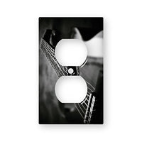 Guitar Acoustic Angle - AC Outlet Decor Wall Plate Cover Metal