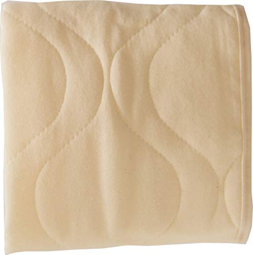 SheetWorld Crib Bib Sheet Saver, Soft Cotton, 4 Secure Ties, Solid Yellow, Made in USA