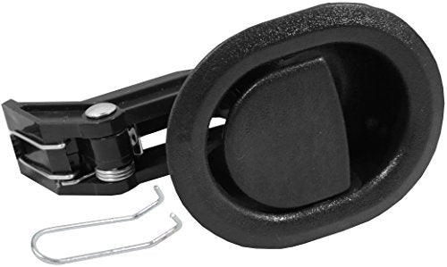 Reliable Recliner Replacement Parts Handle Comes With Cable Hook Small Oval Black Plastic Pull Recli