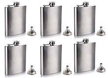 Load image into Gallery viewer, Gifts-Infinity 8 oz Hip Stainless Flask Set of 6
