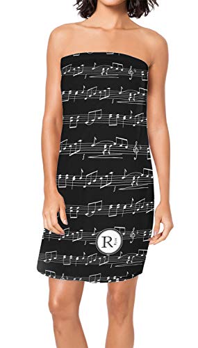 YouCustomizeIt Musical Notes Spa/Bath Wrap (Personalized)