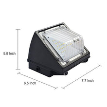 Load image into Gallery viewer, LED Wall Pack Light 15w, Outdoor Commercial and Industrial Lighting, 1800 Lumens, 100-120W HPS/HID Replacement, 5000K (Crystal White Glow), IP65 Waterproof, ETL &amp; DLC Qualified
