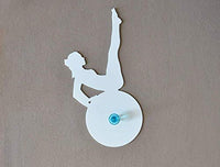 Gymnastics Silhouette - Wall Hook/Coat Hook/Key Hanger