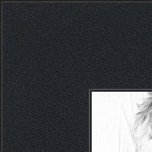 Load image into Gallery viewer, ArtToFrames 4x8 inch Satin Black Picture Frame, 2WOMFRBW26079-4x8
