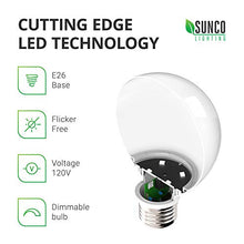 Load image into Gallery viewer, Sunco Lighting 10 Pack G25 LED Globe, 6W=40W, Dimmable, 450 LM, 2700K Soft White, E26 Base, Ideal for Bathroom Vanity or Mirror - UL &amp; Energy Star
