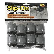 Load image into Gallery viewer, Slip On Floor Savers Chair Or Table Glide Reduce Furniture Damage Slip-On Floor Savers 1&quot; to 1-3/8&quot; (8 Pack)
