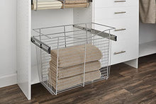 Load image into Gallery viewer, Rev-A-Shelf - CB-241218CR-1 - Chrome Closet Pull-Out Basket
