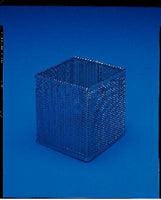 PERF300/B - Round - Baskets, Perforated Aluminum, Black Machine Company - Each