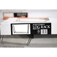 Load image into Gallery viewer, HomComfort HCLRA Adjustable Log Rack with Steel Uprights
