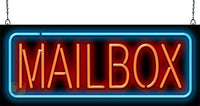 Mailbox Neon Sign