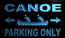Load image into Gallery viewer, Canoe Parking Only LED Sign Neon Light Sign Display m212-b(c)
