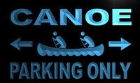 Canoe Parking Only LED Sign Neon Light Sign Display m212-b(c)