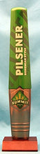 Load image into Gallery viewer, Summit Pilsener Bohemian Style 12in Metal And Wood Tap Handle
