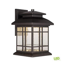 Load image into Gallery viewer, Designers Fountain Piedmont 12.75in H Outdoor LED Wall Lantern Sconce, 3000K Soft White, Oil Rubbed Bronze, LED33431-ORB

