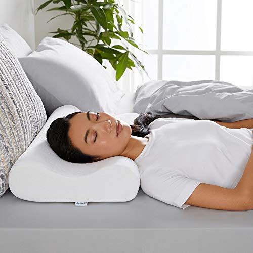 Sleep Innovations Contour Memory Foam Cervical Support Pillow for