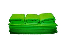 Load image into Gallery viewer, Mr.Towels Imports 12&quot; x 12&quot; Green Premium Microfiber Towel 3 Dozen(36 pc)

