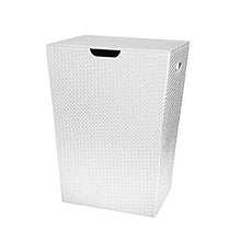 Load image into Gallery viewer, Gedy 6739-42 Rectangular Laundry Faux, Pearl White
