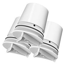 Load image into Gallery viewer, AQUA CREST FM-15RA Faucet Water Filter, Compatible with Culligan FM-15RA Water Filter, Culligan FM-15A Filtration System, White Finish (Pack of 3)
