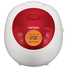 Load image into Gallery viewer, Cuckoo CR-0351F Electric Heating Rice Cooker (Red), 7.80 x 8.90 x 11.50
