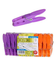 Load image into Gallery viewer, Oryx 5162000Plastic Clothes Pegs (24Pack)
