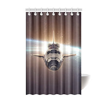 Load image into Gallery viewer, CTIGERS Fashion Shower Curtain for Kids Space Ship Polyester Fabric Bathroom Decoration 48 x 72 Inch
