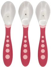 Load image into Gallery viewer, Gerber Graduates Kiddy Cutlery 3 Piece Spoon Set - Pink

