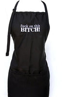 Black Embroidered Apron