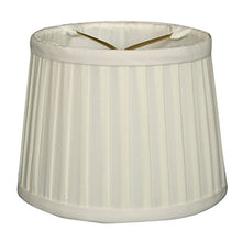 Load image into Gallery viewer, Royal Designs Round Clip on Chandelier Lamp Shade, Burgundy Stripe, 3&quot; x 5&quot; x 4.5&quot;
