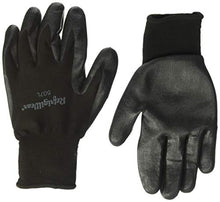 Load image into Gallery viewer, RefrigiWear Warm Dual Layer Thermal Ergo Grip Work Gloves with Textured Rubber Nitrile Coated Palm (Black, Large)
