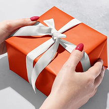 Load image into Gallery viewer, Jillson Roberts 6 Roll-Count Solid Color Gift Wrap Available in 20 Colors, Orange Matte

