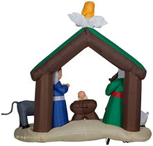 Load image into Gallery viewer, Gemmy 36707 Christmas 7&#39; Nativity Scene | Airblown Inflatable
