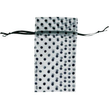 Load image into Gallery viewer, 48 pcs Organza Sheer Polka Dot Drawstring Pouches Gift Bags 4 x 5 inch
