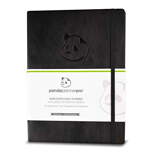 Panda Planner Pro - Best Daily Planner for Happiness & Productivity - 8.5 x 11