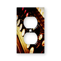 Steampunk Register - Decor Double Switch Plate Cover Metal
