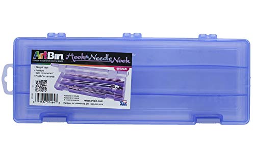 ArtBin Hook & Needle Nook Translucent Periwinkle