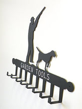Load image into Gallery viewer, Wrought Iron Metal Wall Hooks Hanger, Key Ring Holder .
